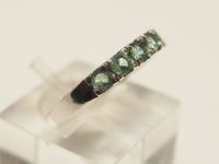 Серебряное кольцо с натуральным бериллом - 233