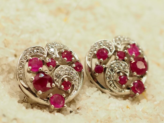 Серебряные серьги 925 пробы-296