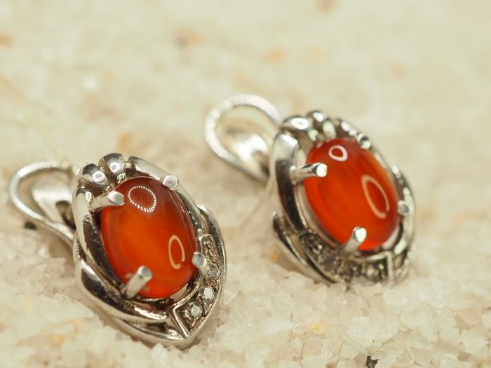 Серебряные серьги 925 пробы301