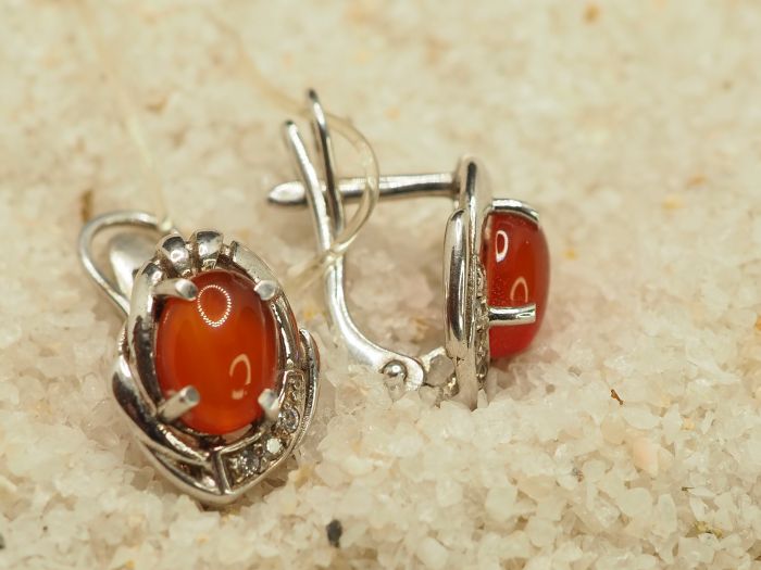 Серебряные серьги 925 пробы301