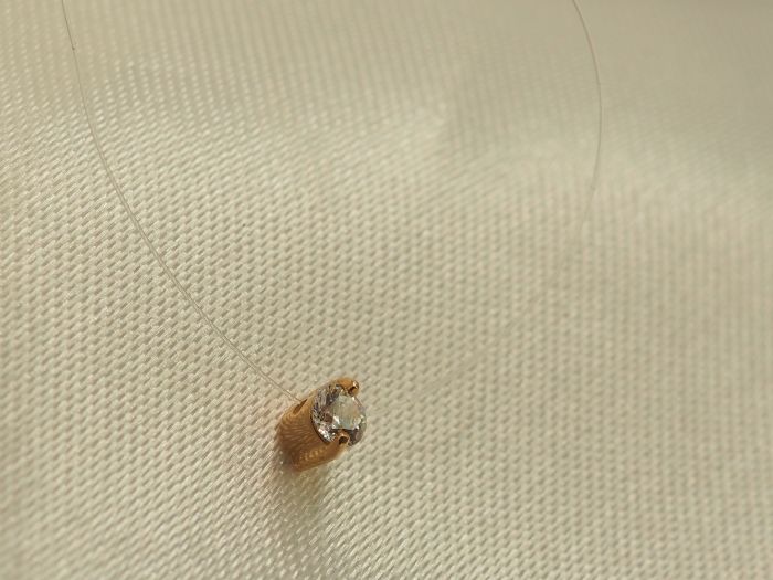 Колье золотое леска-760